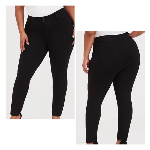 torrid Denim - Torrid premium black stretchy jeggings sz 18R